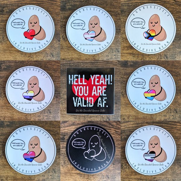 Stickers Group B: Individual & Mixed Packs