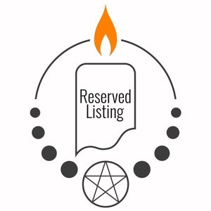 RESERVED for M: Custom Goth Moth Necklace