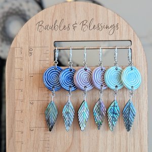 Sweet Goddess Earrings with Pearl & Sterling Silver