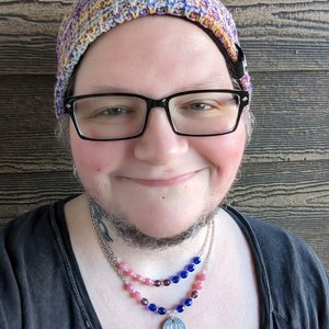 Bi Pride Necklace: Choker or Custom Stamped Pendant (MTO)