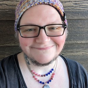 Bi Pride Necklace: Choker or Custom Stamped Pendant