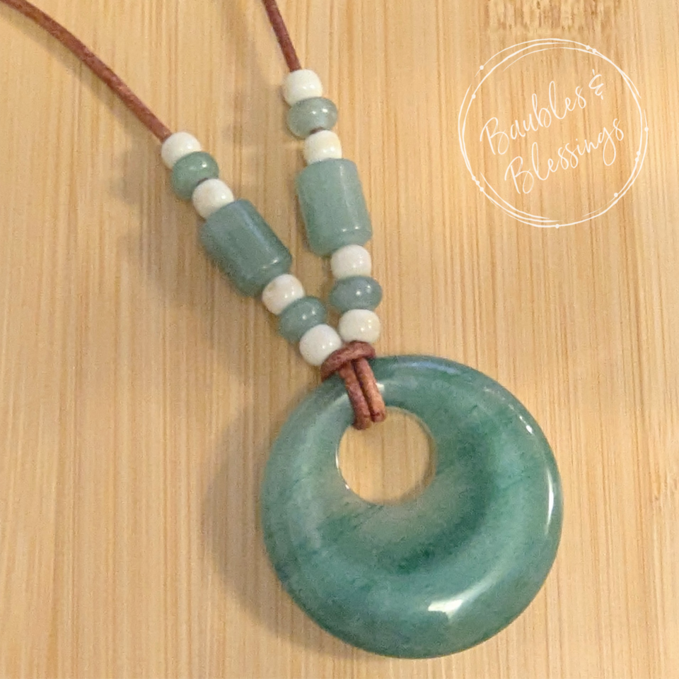RESERVED for A: Gogo Necklace with Aventurine 