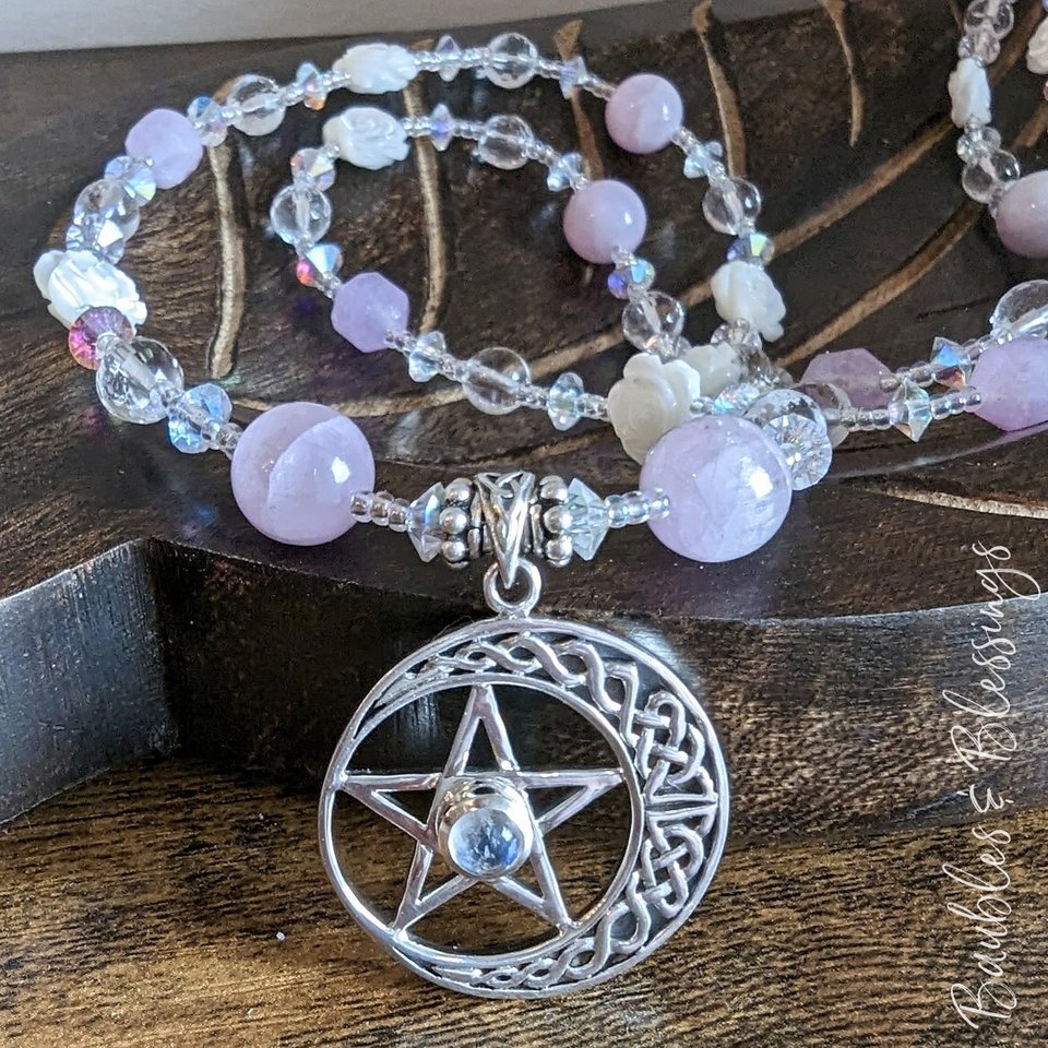 Elemental Witch Necklace for Gentle Grounding & Healing