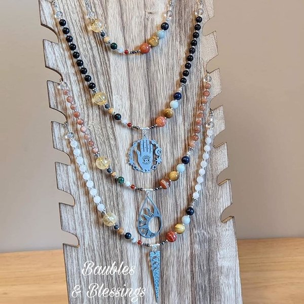 Hypoallergenic Solar System Necklaces - Pluto included! (MTO)