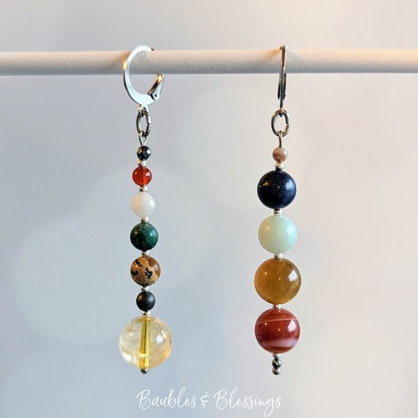 Perfectly Balanced Solar System Earrings (MTO)