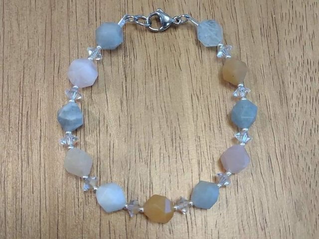 Mixed Beryl & Preciosa Crystal Bracelet
